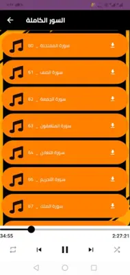 قران بصوت عمر ضياء الدين android App screenshot 3